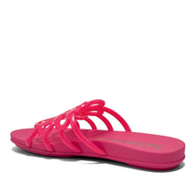 Frida Sandal Flat | Magenta Transluscent Thermoplastic Polyurethane