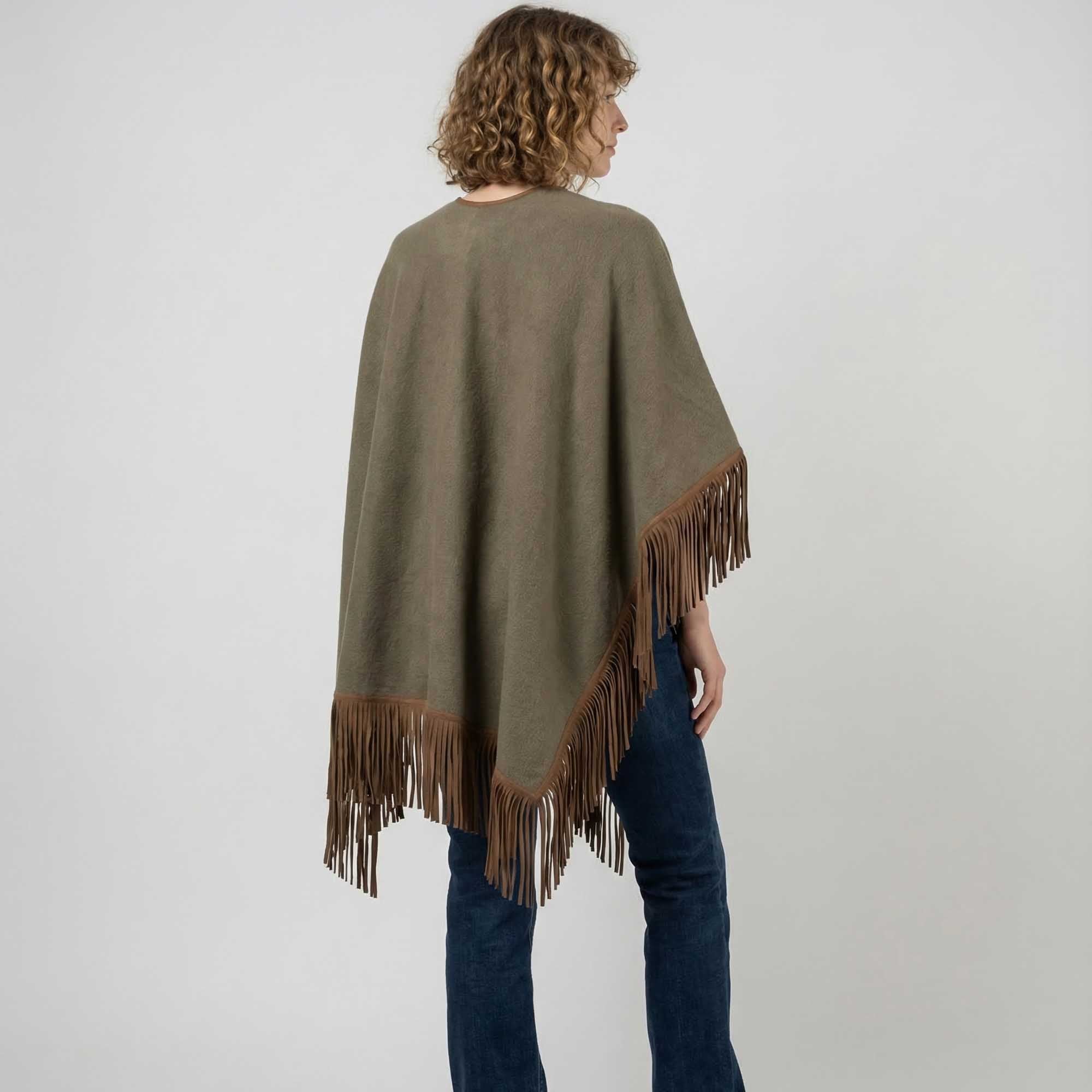 Unisex | Santa Fe Cape | Light Grey