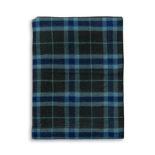Aberdeen Throw | Velvet Green / Indigo