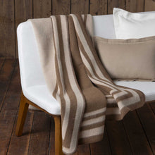 Montauk Throw | Cognac / Beige