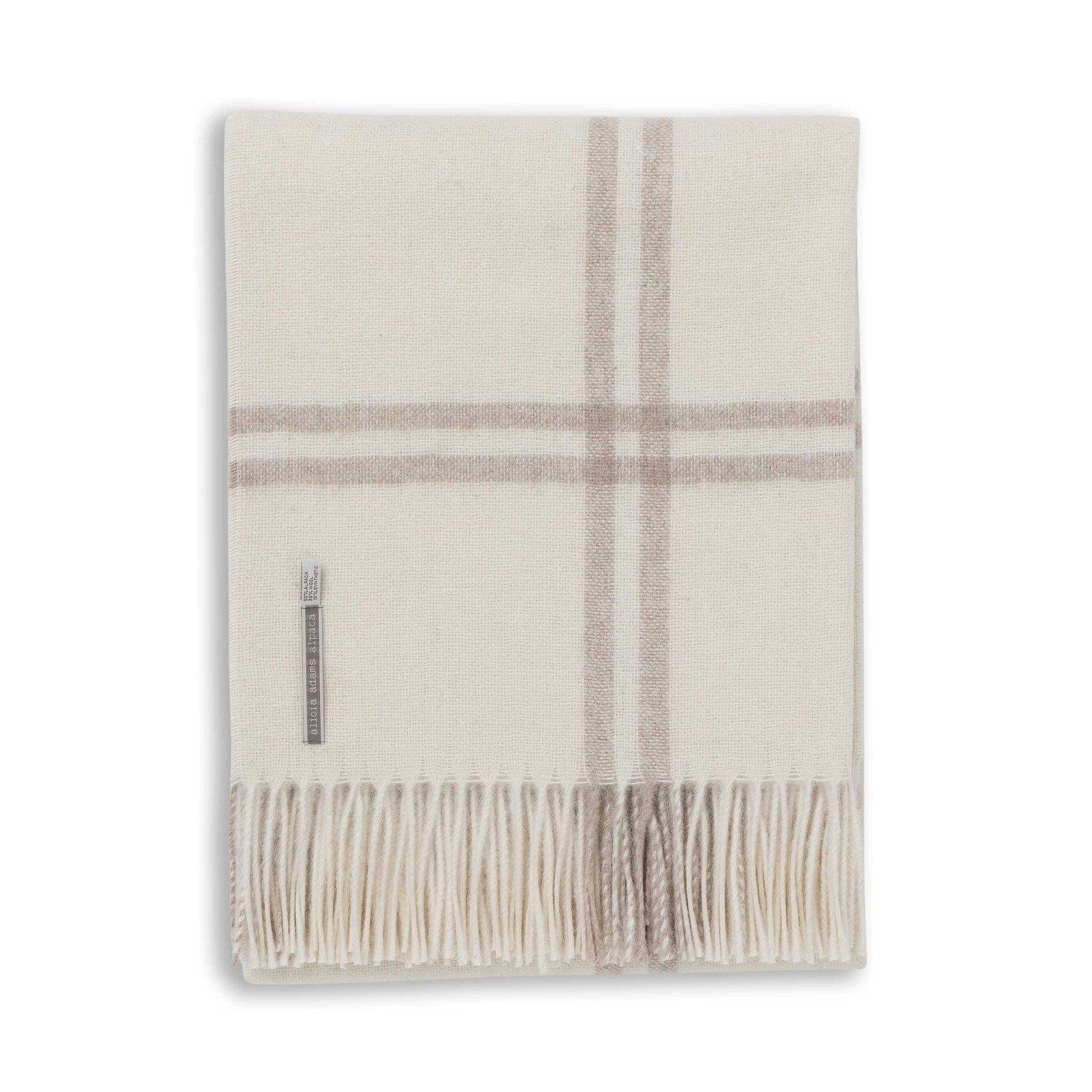 Unisex | Geneva Wrap | Ivory / Beige