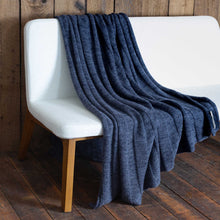 Gramercy Throw | Marled Denim