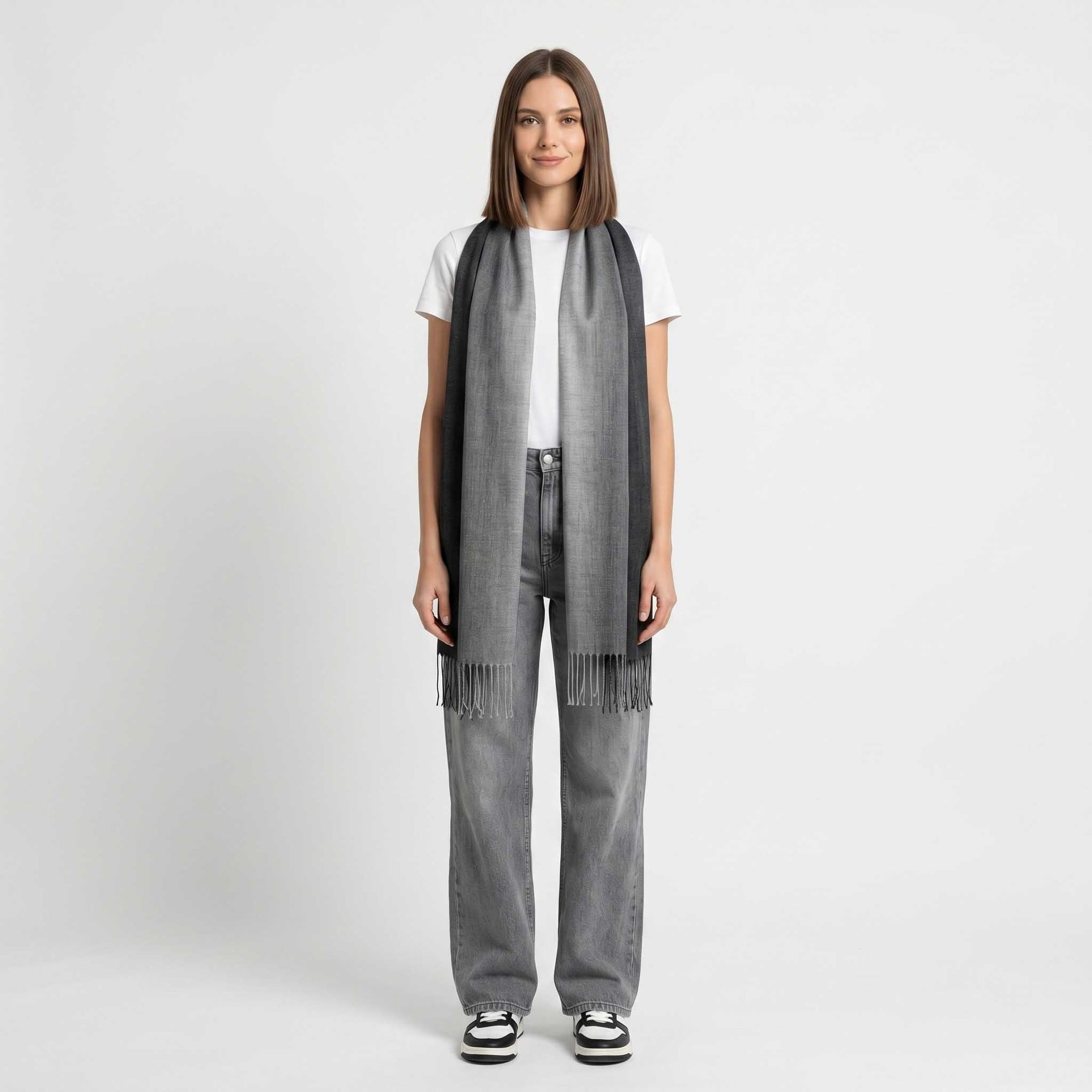 Unisex | Derby Wrap | Light Grey / Bark