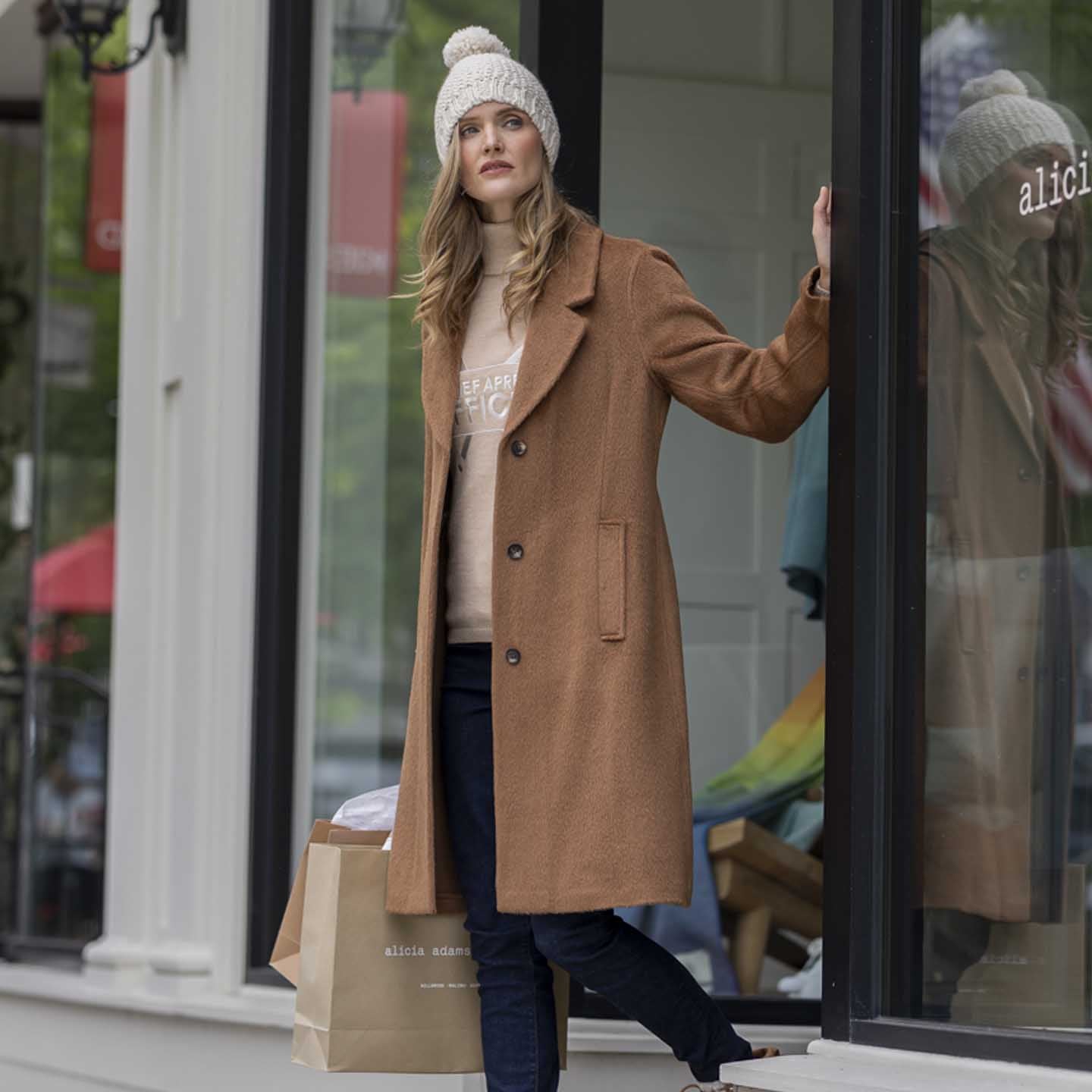 Women | Samira Coat | Camel