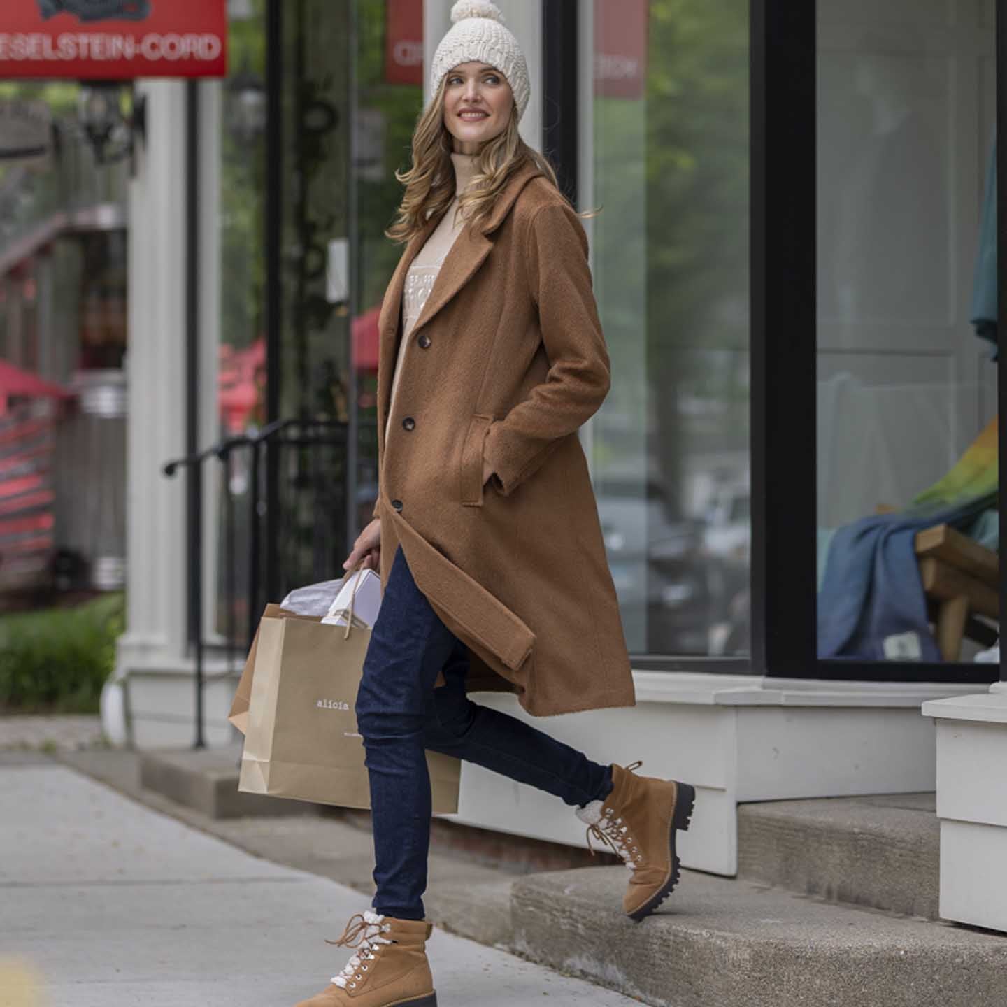 Women | Samira Coat | Camel