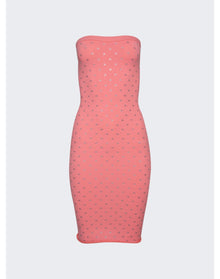 Alexander Wang | Women | Strapless Midi Dress With Elastic Anime | Pink