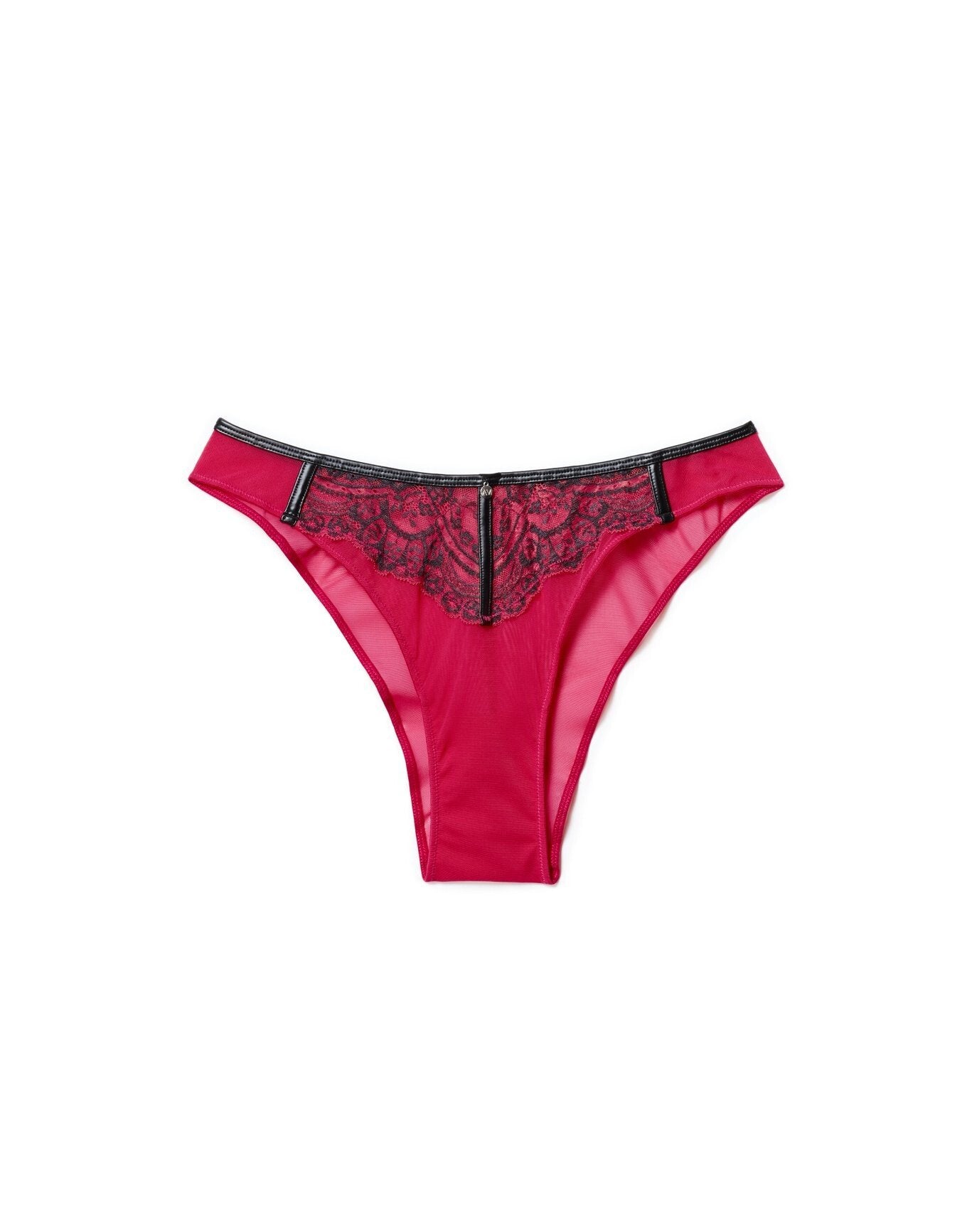 Adore Me Paloma Brazilian Panty in color Virtual Pink and shape brazilian
