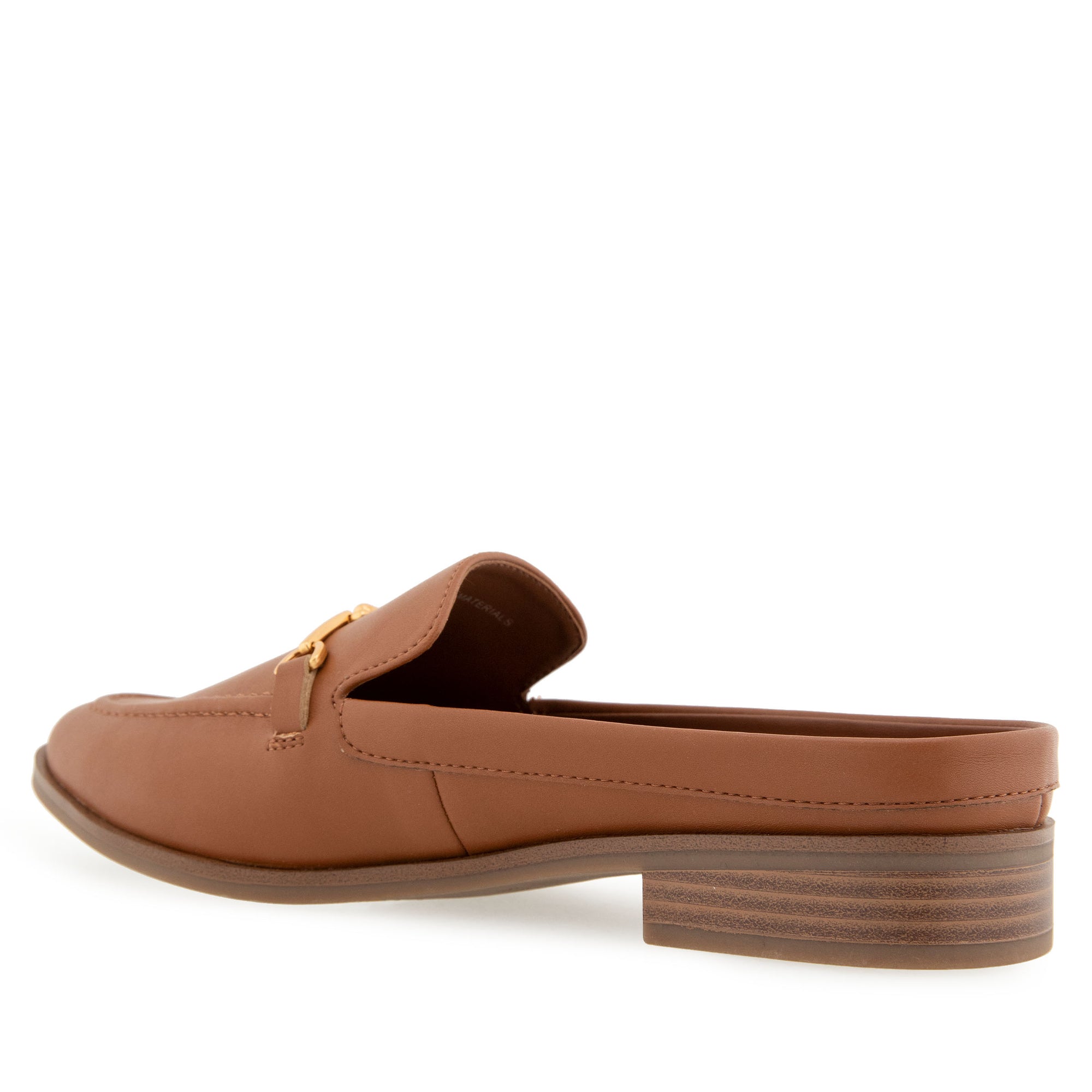 Erik Tailored Mule | Tan Faux Leather