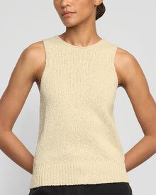 Vanessa | Arinna Tie-Racerback Organic Cotton Tank in Size Small