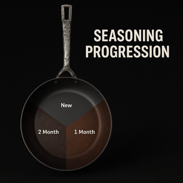 Artist Carbon Steel Frying Pan - Alva Cookware