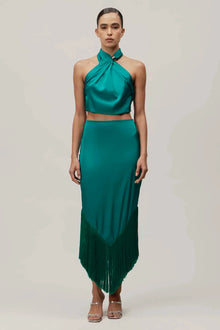 Amorino Maxi Skirt | Emerald