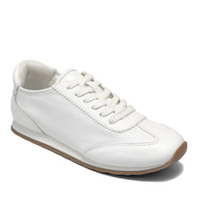 Jeanine Sport Sneaker | White/White Nylon/Faux Nappa