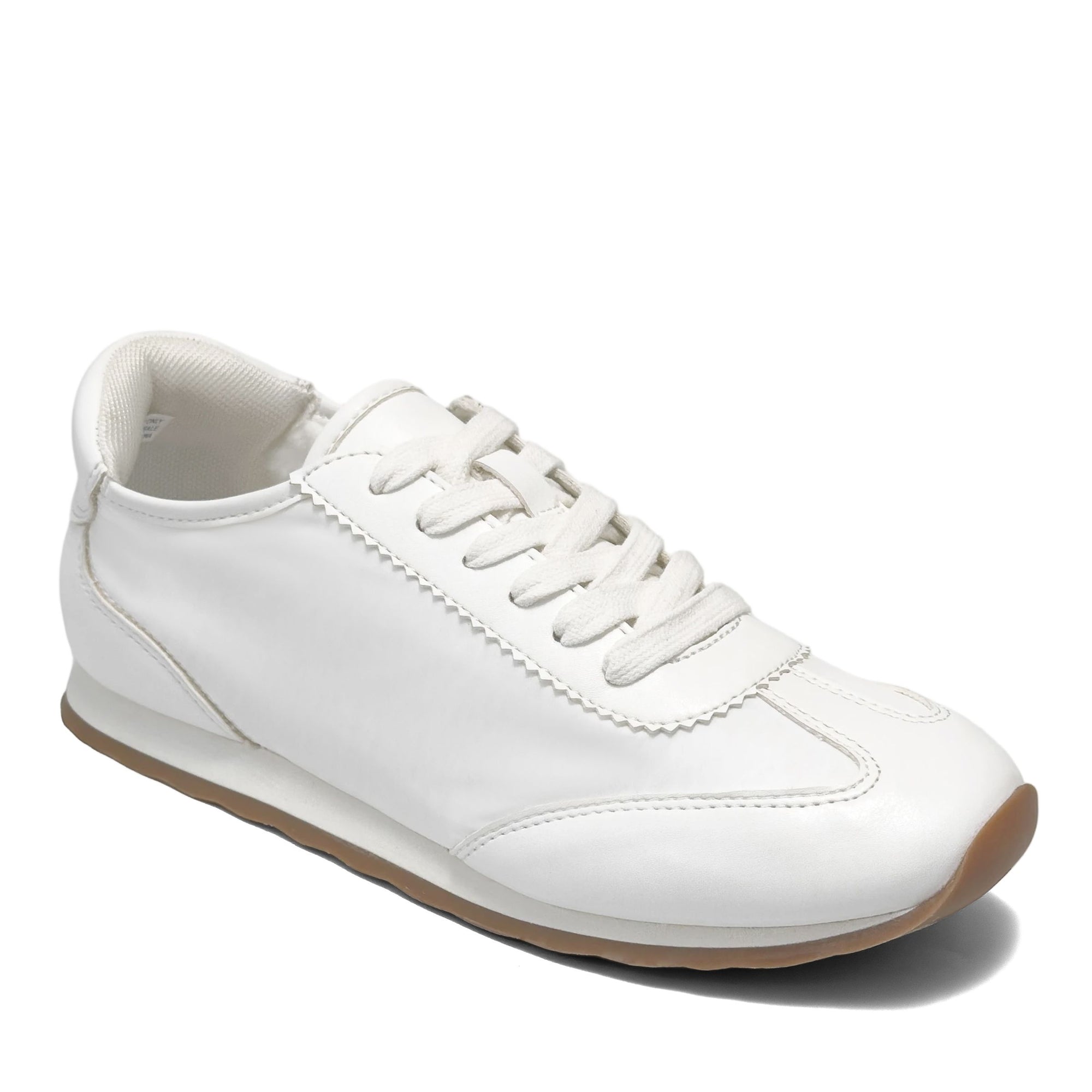 Jeanine Sport Sneaker | White/White Nylon/Faux Nappa