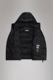 Rains Alta Puffer Jacket Black Jacket