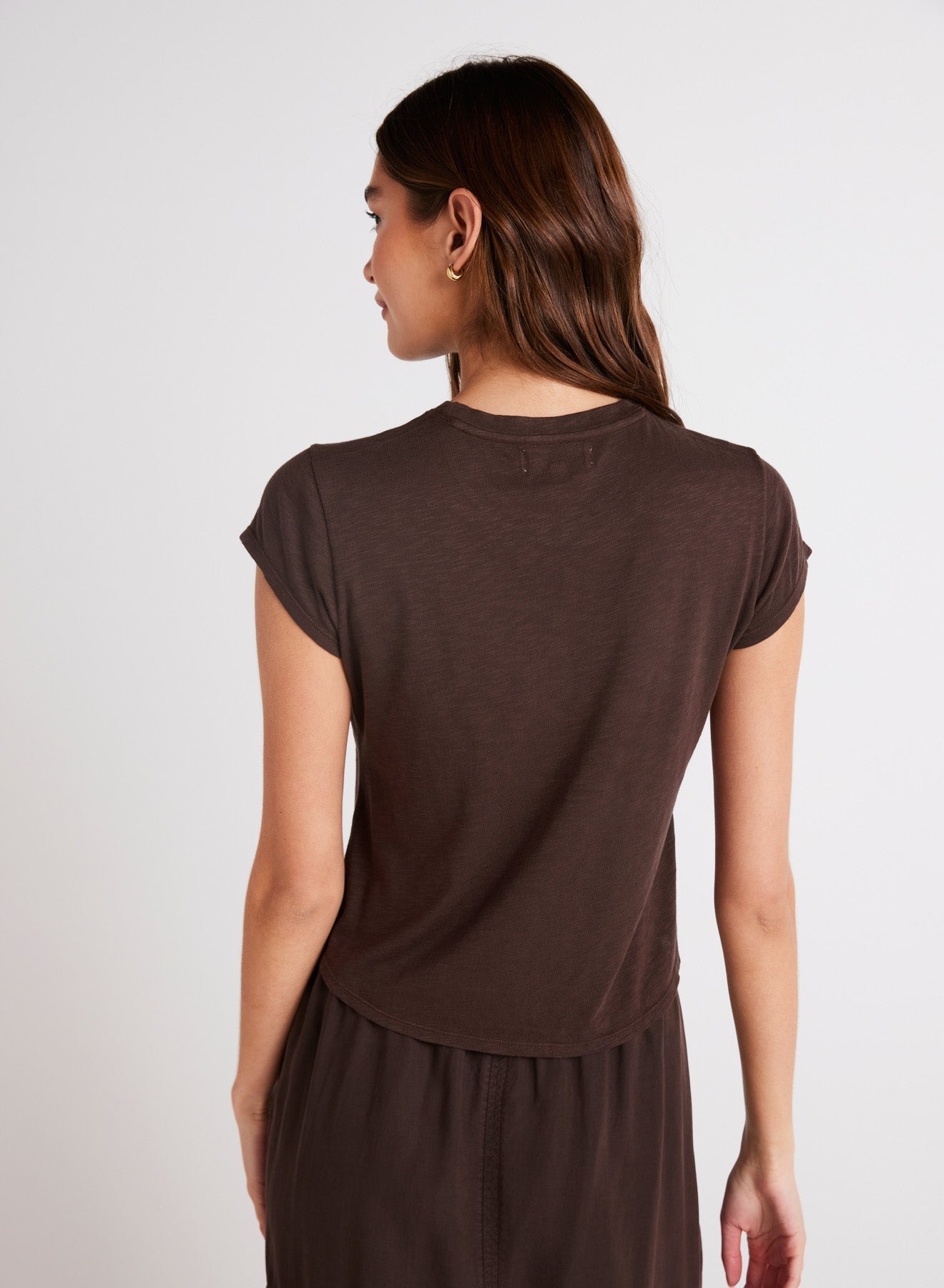 Baby Crew Tee | Chestnut Brown