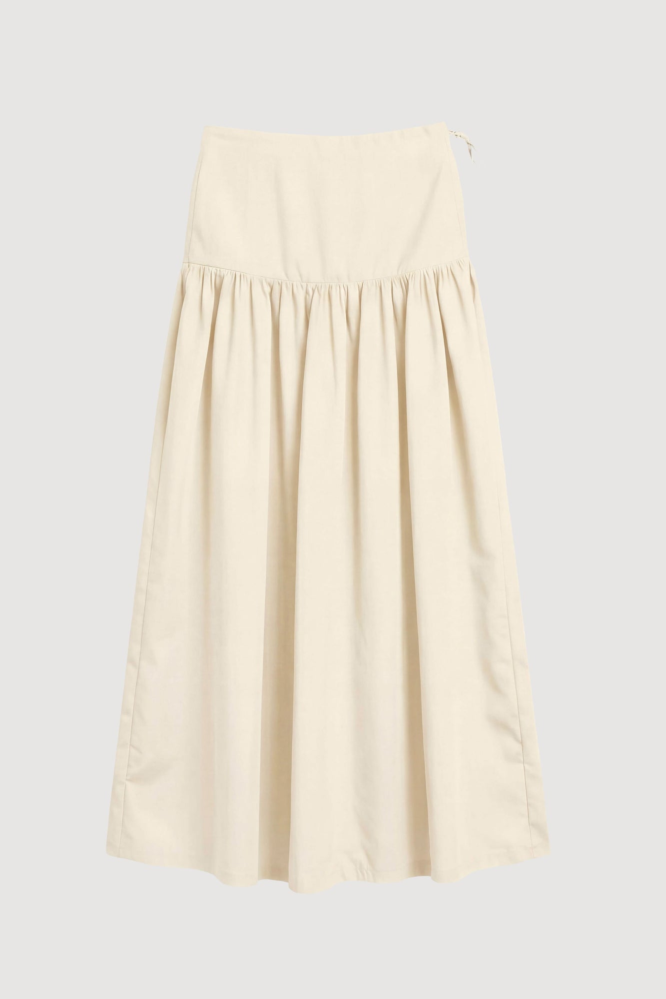 Bao Organic Cotton Drop-Waist Skirt (Petite) | Butter Yellow