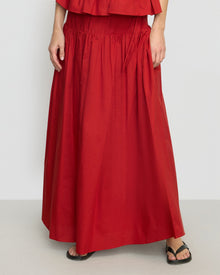 Renee | Bao Organic Cotton Drop-Waist Skirt in Size Small