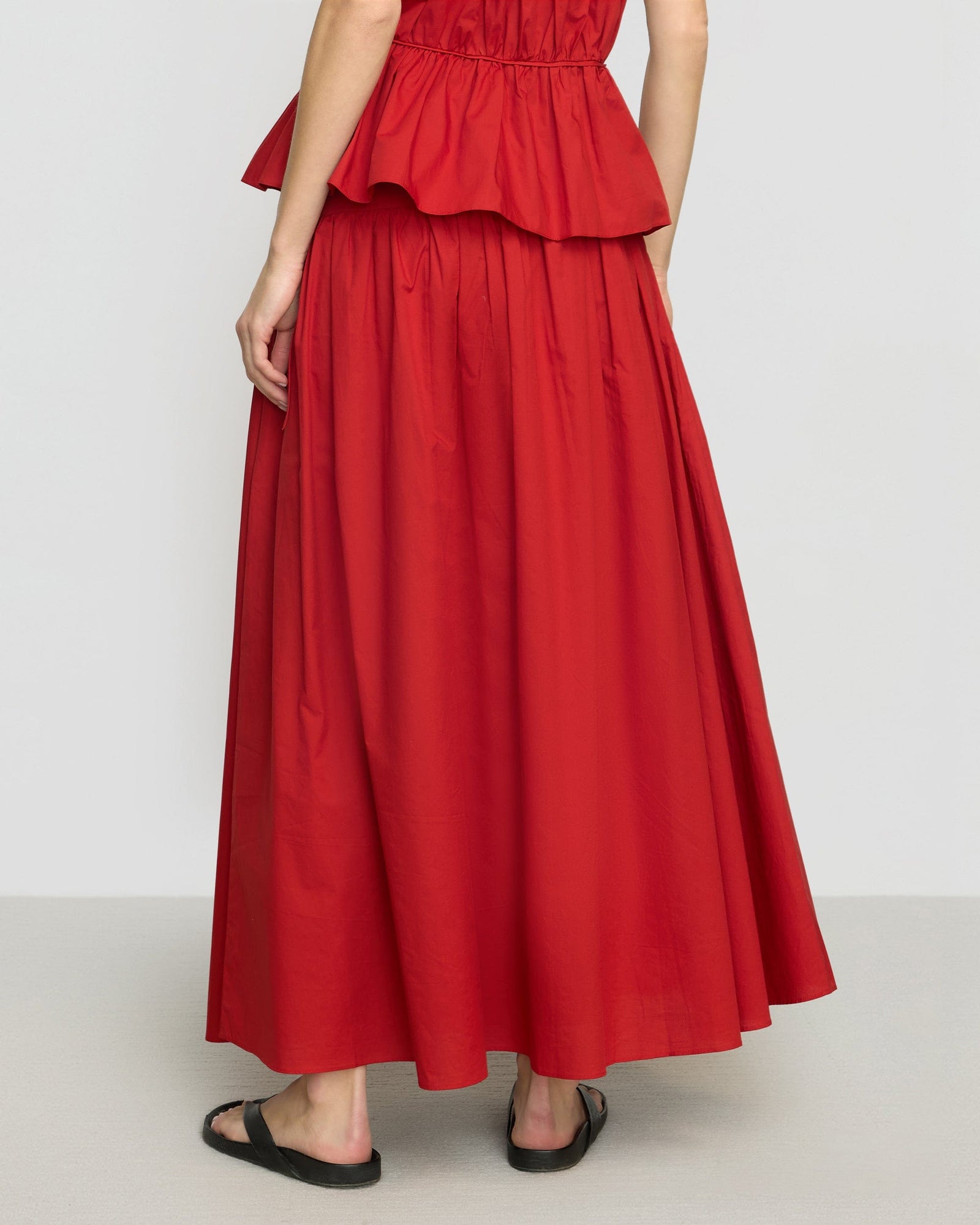 Renee | Bao Organic Cotton Drop-Waist Skirt in Size Small