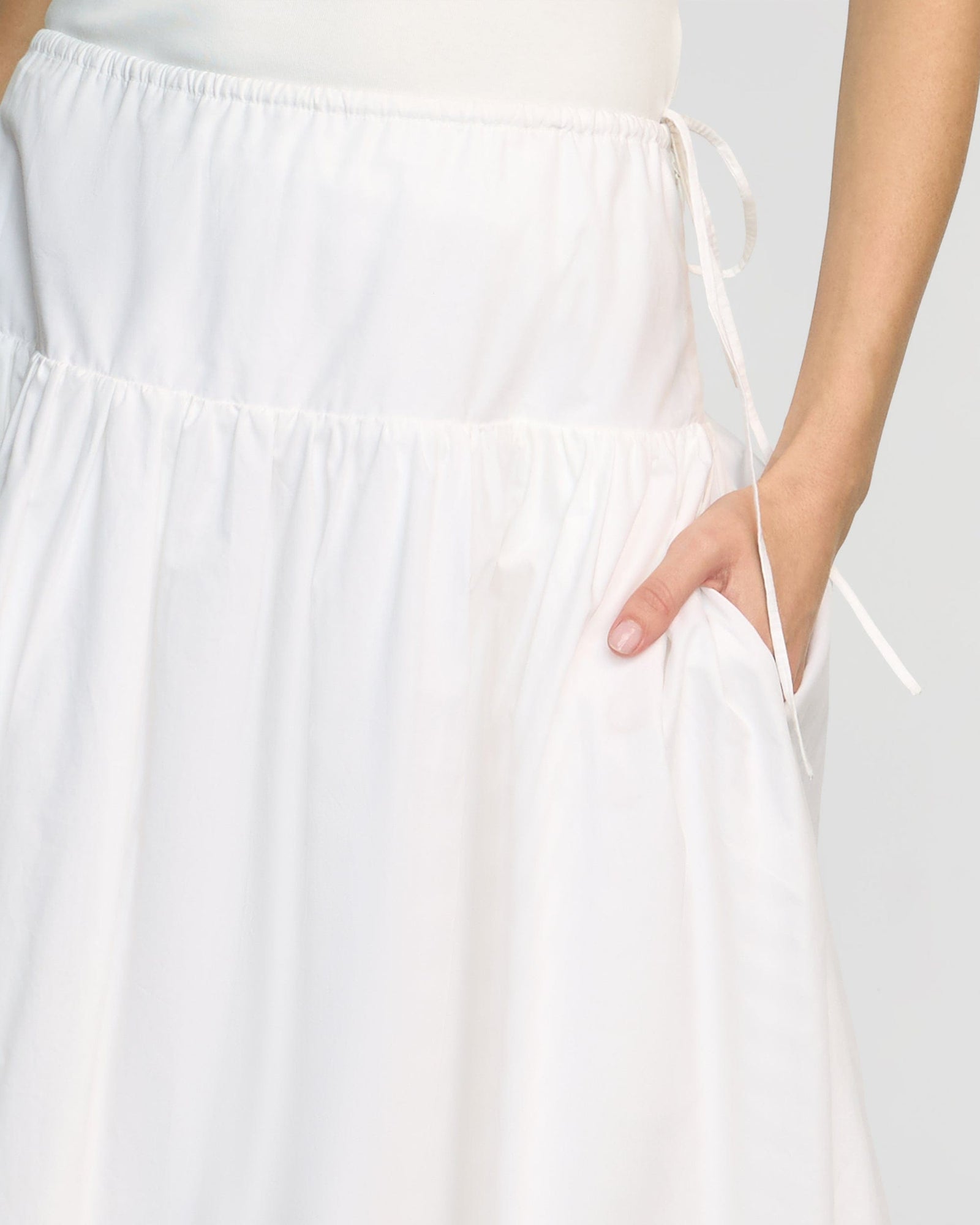 Renee | Bao Organic Cotton Drop-Waist Skirt in Size Small