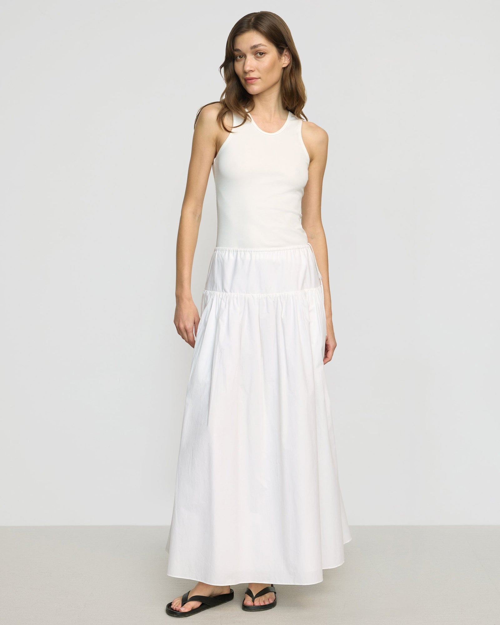 Renee | Bao Organic Cotton Drop-Waist Skirt in Size Small
