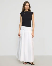 Renee | Bao Organic Cotton Drop-Waist Skirt in Size Small