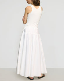 Renee | Bao Organic Cotton Drop-Waist Skirt in Size Small