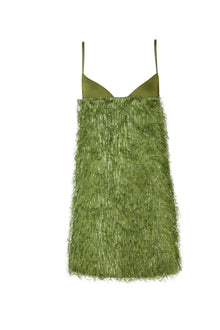 Medusa Mini Dress | Lime