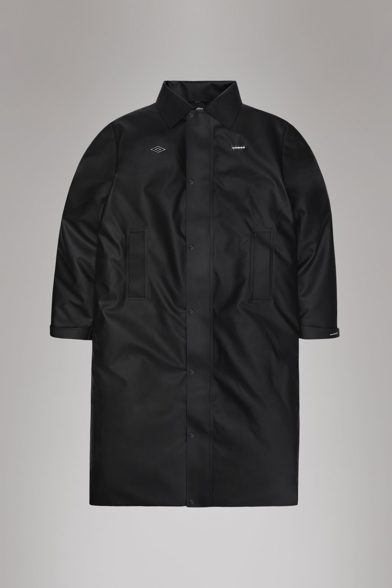 Rains Rains x Umbro Manager Coat Black Jacket