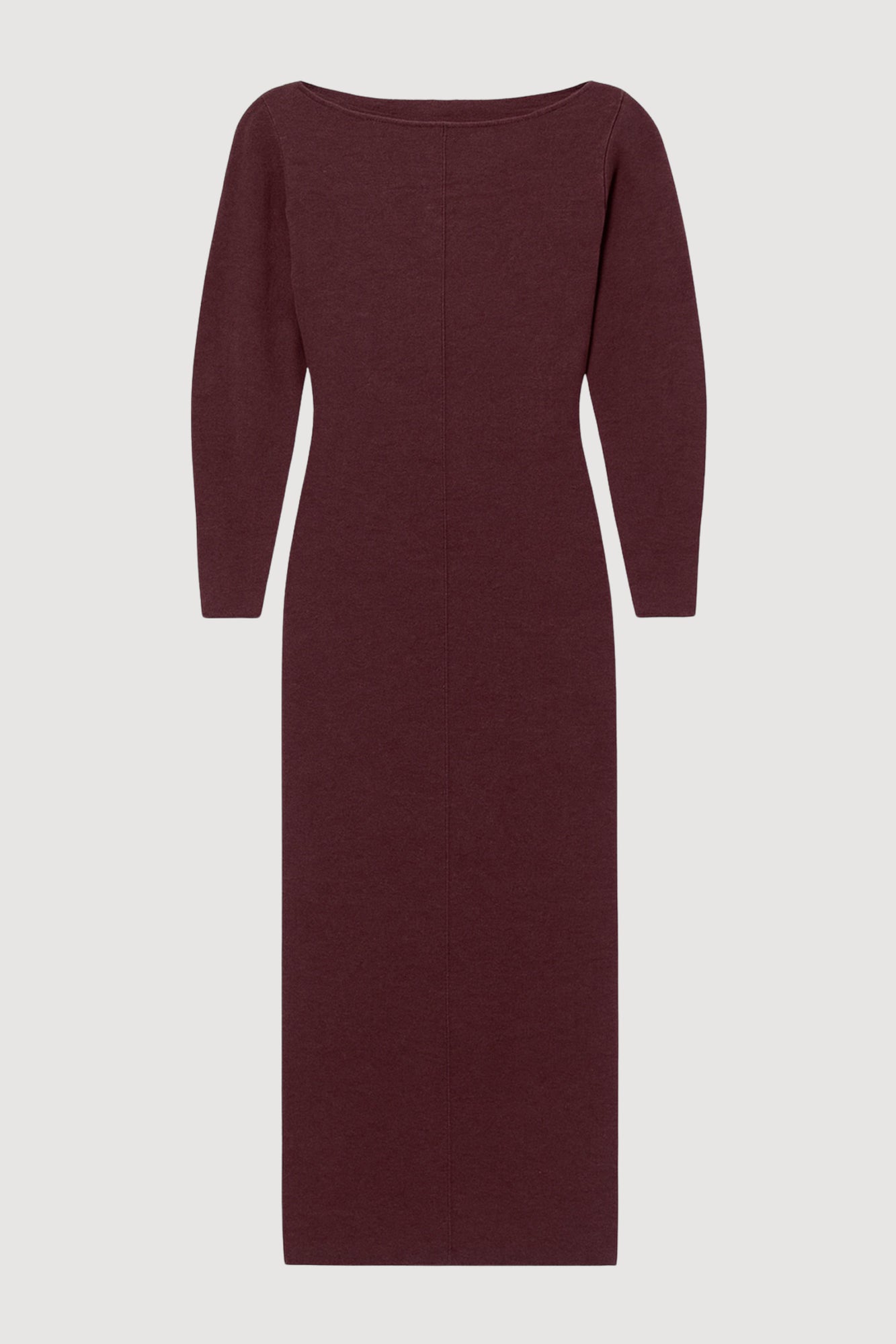 Marije | Blythe Wide Boat-Neck Dress in Size Small - Flat