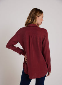 Boyfriend Shirt | Sweet Merlot