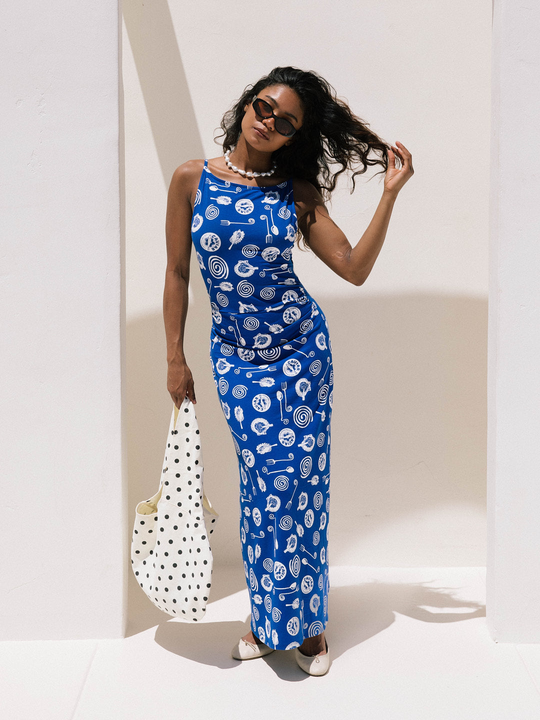 Maya Dress | Caviar Dreams Blue