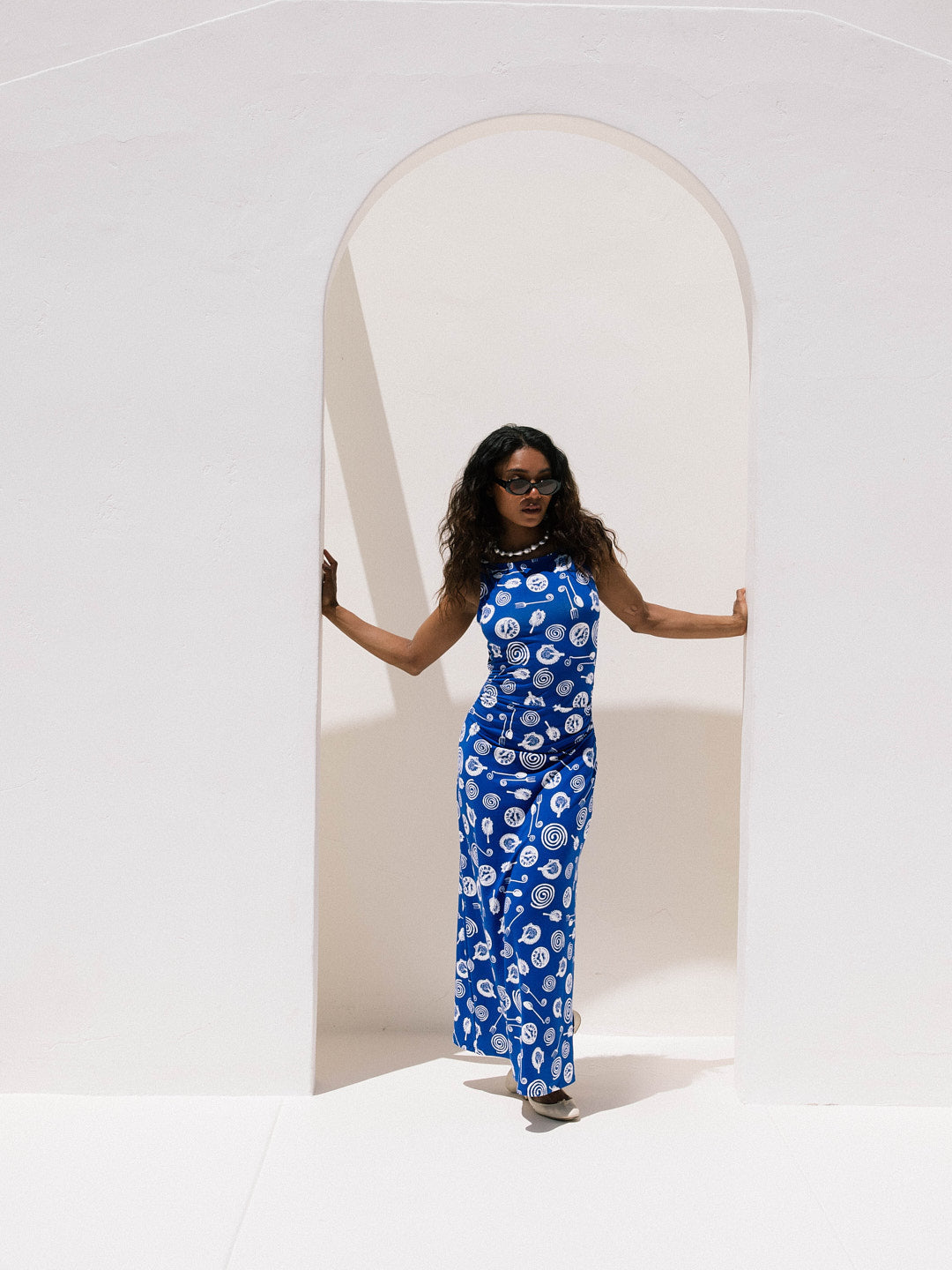 Maya Dress | Caviar Dreams Blue