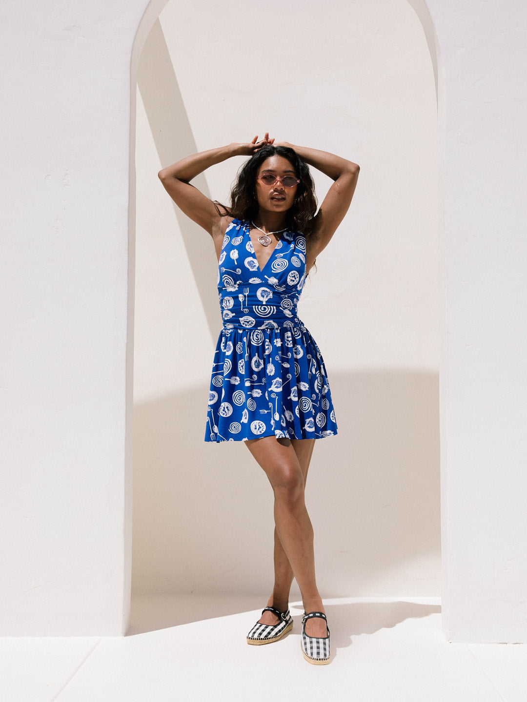 Mila Dress | Caviar Dreams Blue