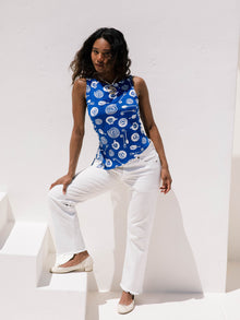 Erin Tank | Caviar Dreams Blue