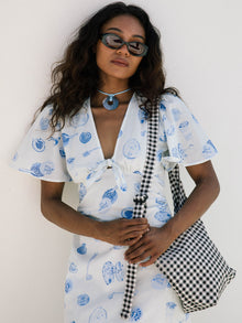 Jess Dress | Caviar Dreams Blue Multi