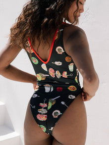 Gena One Piece | Caviar Dreams Black