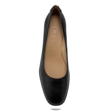 Roma Dress Wedge | Black/Black Faux Soft Nappa