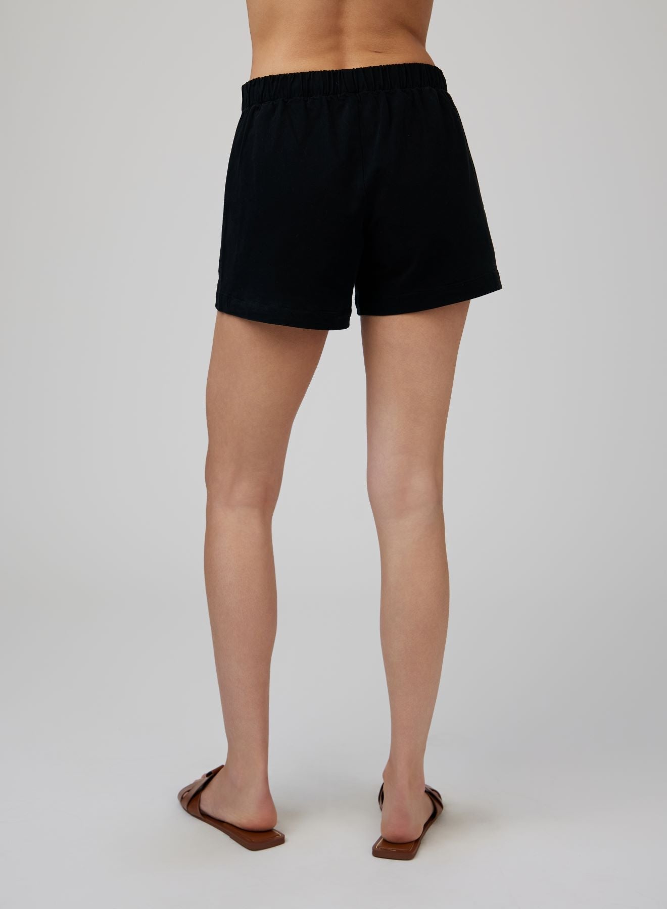 Catalina Clean Front Short | Black