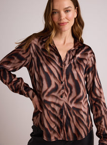 Clean Shirt | Hazy Woodland Print