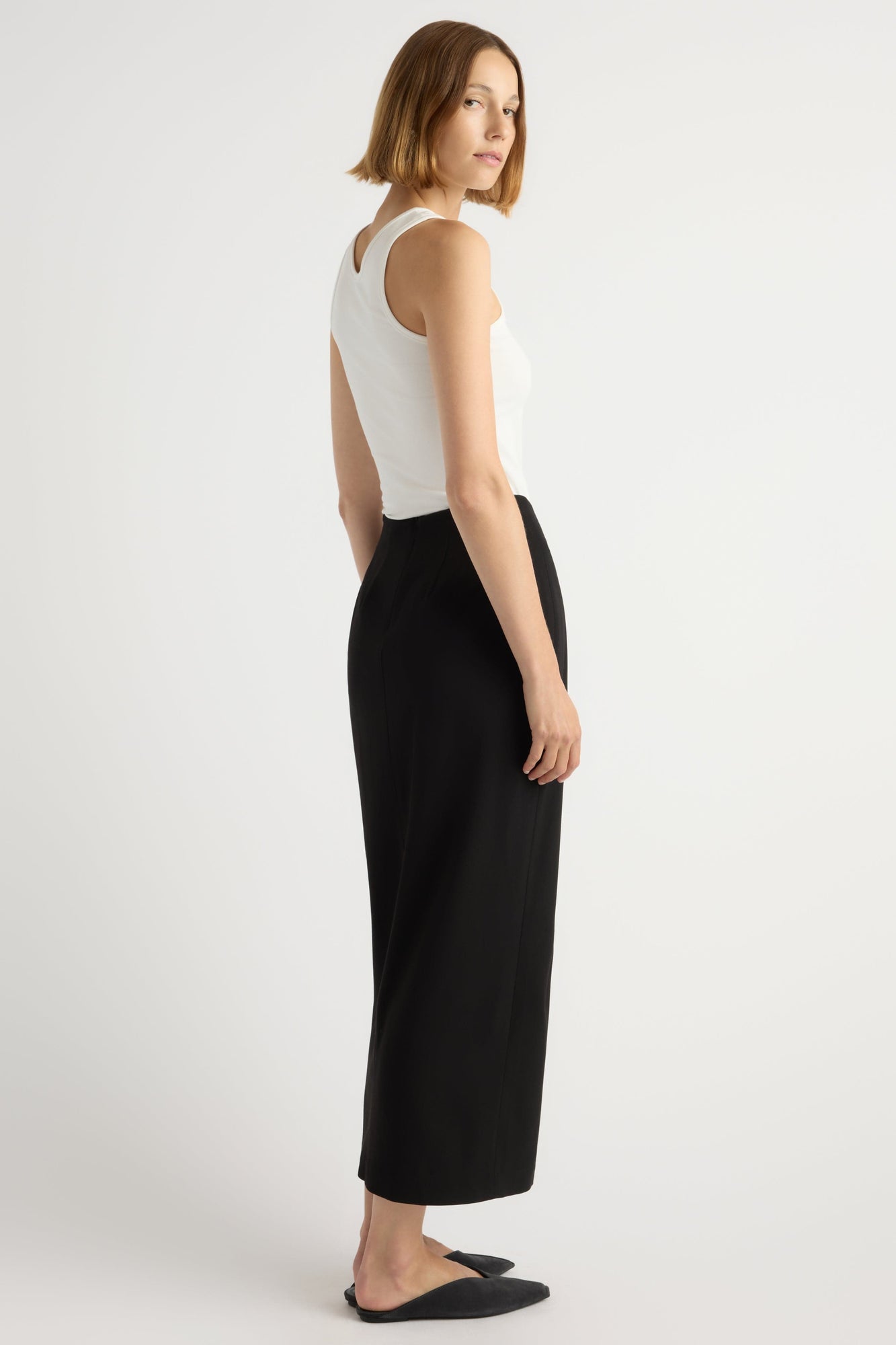 Mali | Coye V-Waist Pencil Skirt in Size Small