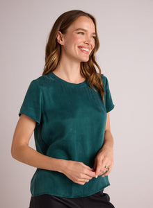Crew Neck Tee | Hunter Pine