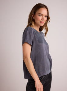 Crew Neck Tee | Slate Stone