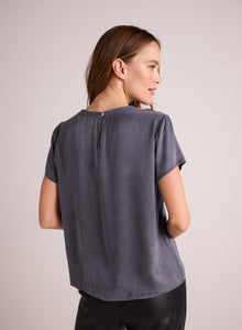 Crew Neck Tee | Slate Stone