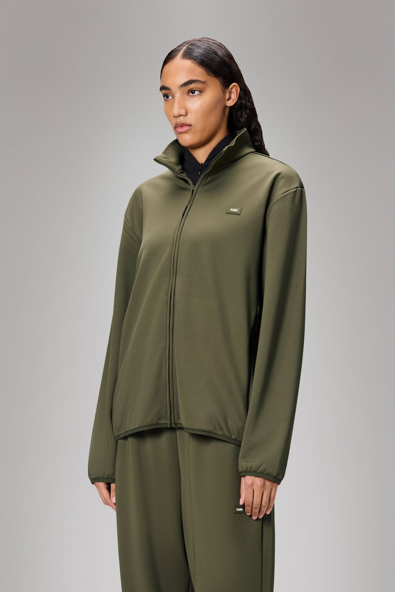RAINS Sintra Fleece Jacket Marsh Jacket