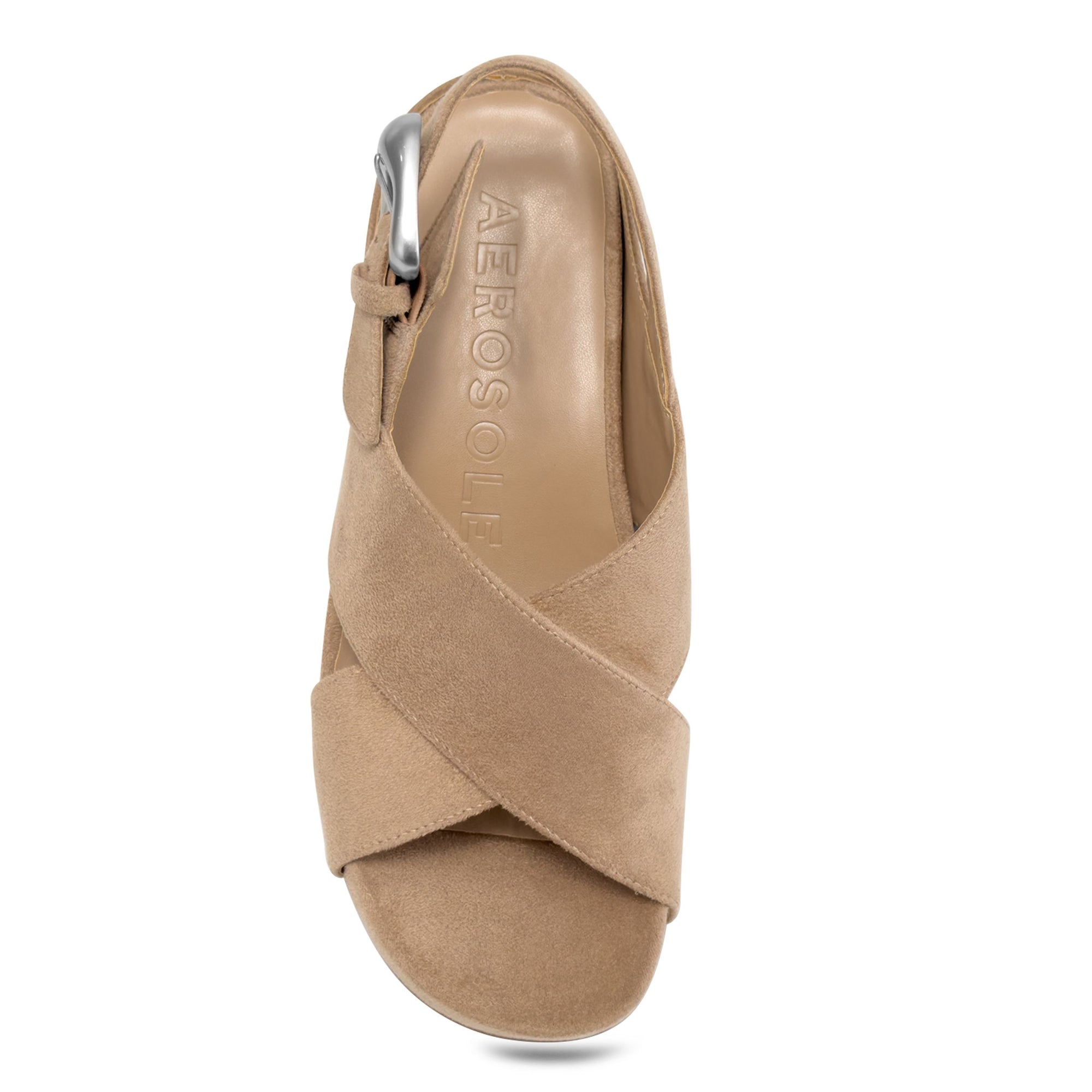 Chrystie Sandal Block Heel | Dune Faux Suede