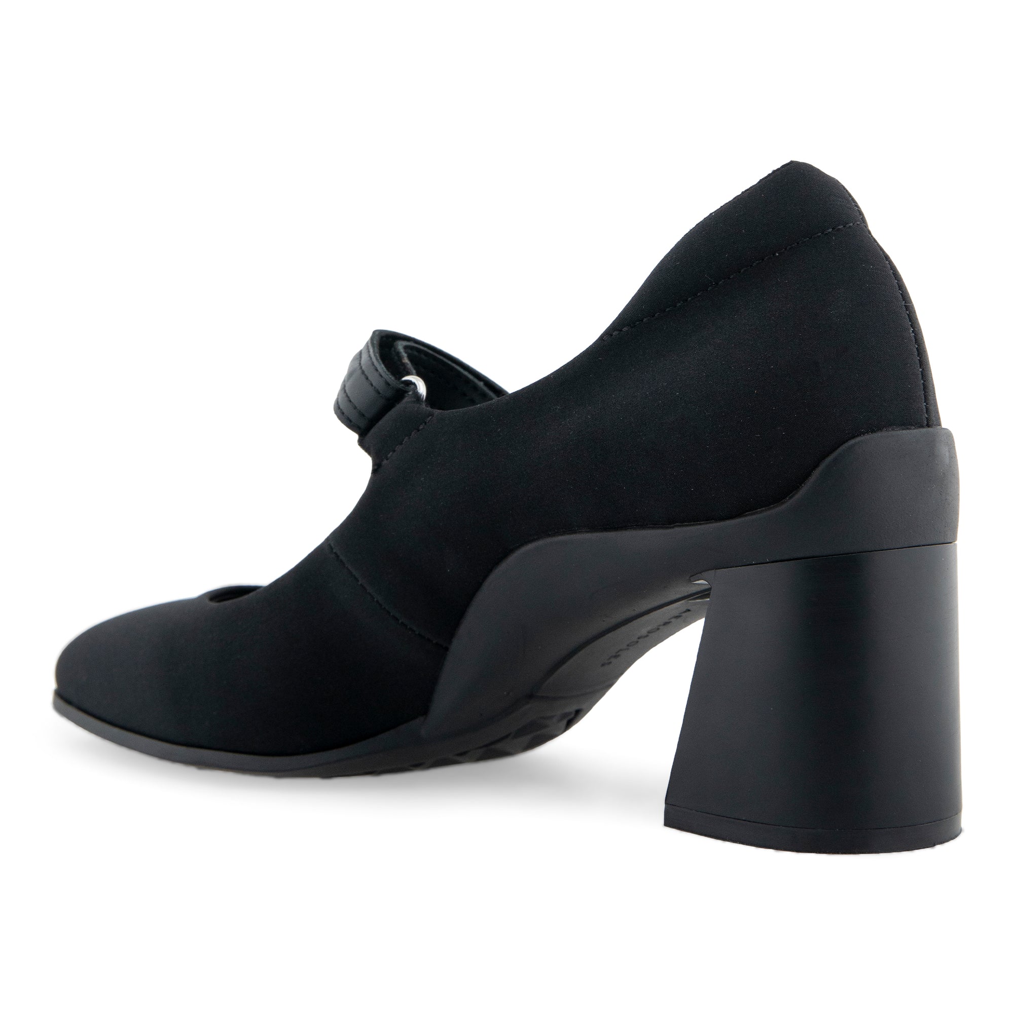 Cassina Dress Pump | Black Stretch Gaberdine