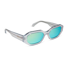 Womens | Allegra Sunglasses | Opalescent Turquoise | Turquoise Ice Lenses