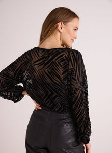 Drop Shoulder Pullover | Black