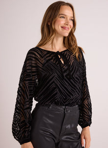 Drop Shoulder Pullover | Black