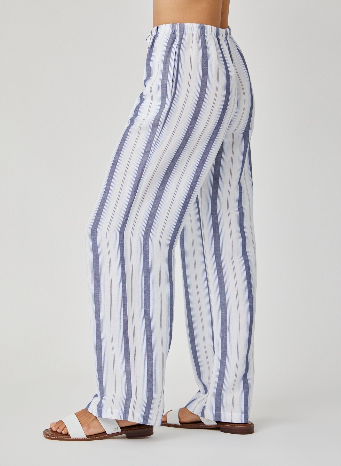 Easy Wide Leg | Coastal Ombre Stripe